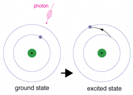 Excited Hydrogen atom